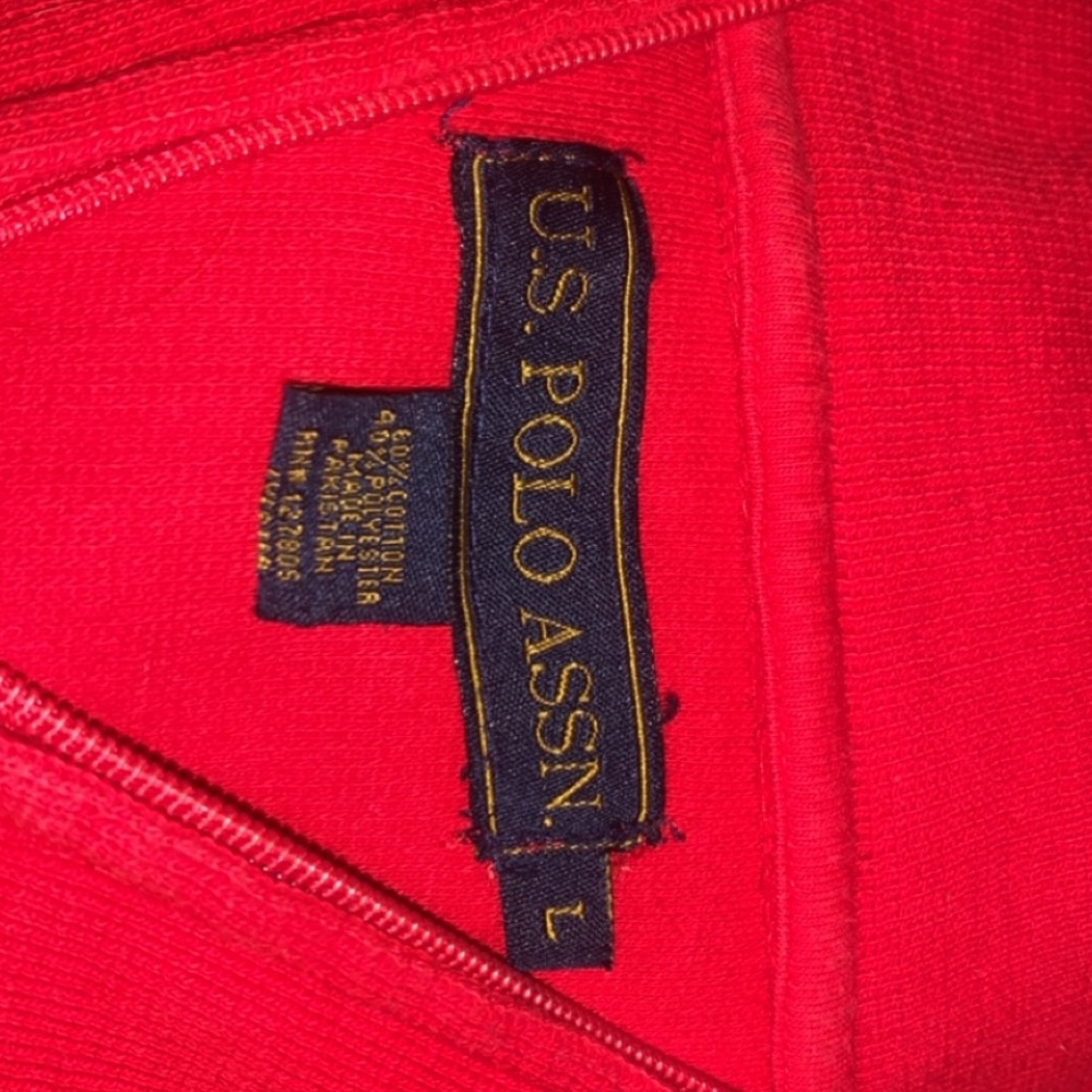 Red USS Polo